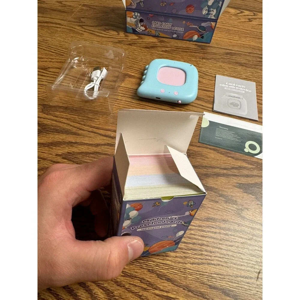 Happy World Card Early‎ Education Device “blue” Fully Develop Baby’s Imagination